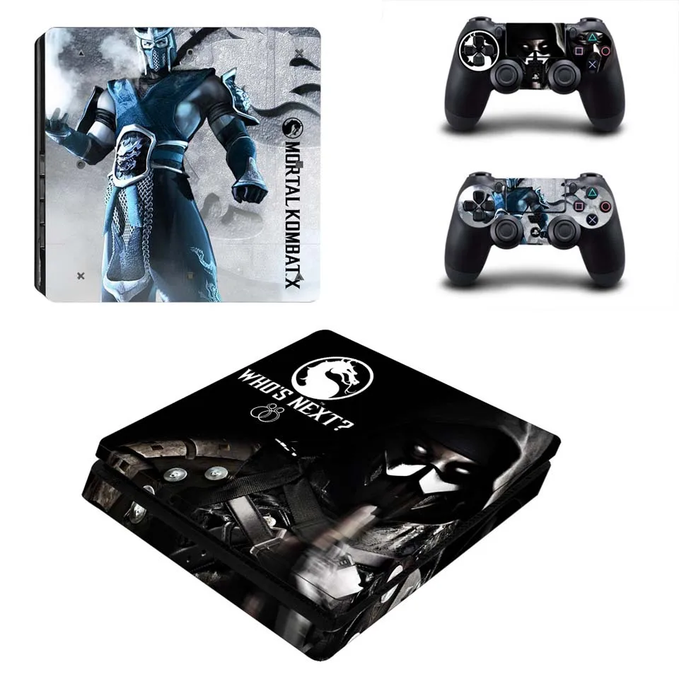 Mmoral Kombat кожа PS4 тонкая Виниловая наклейка для Playstation 4 консоль и для Dualshock 4 контроллер наклейка s - Цвет: YSP4S-2101