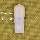 G9 LED лампочка с затемнением frosted mini-flat 2835 14 светодиодный s 220v crystal lamp источник света высокого давления Pin