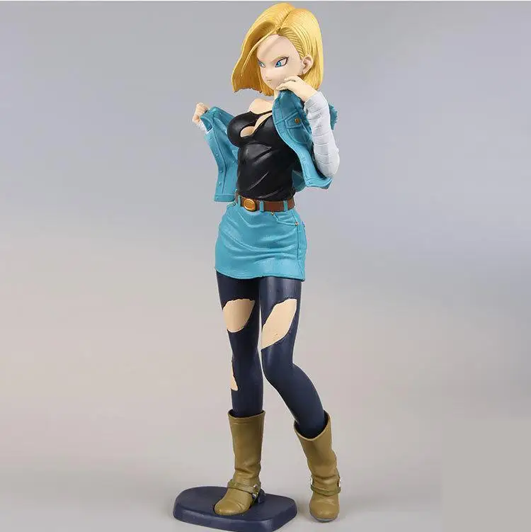 Темный хаки Bulma Bunny Girl Videl Искусственный Человек 18 Чичи Ланч Dragon Ball японского аниме фигурки игрушки ПВХ Коллекция моделей - Цвет: Темный хаки