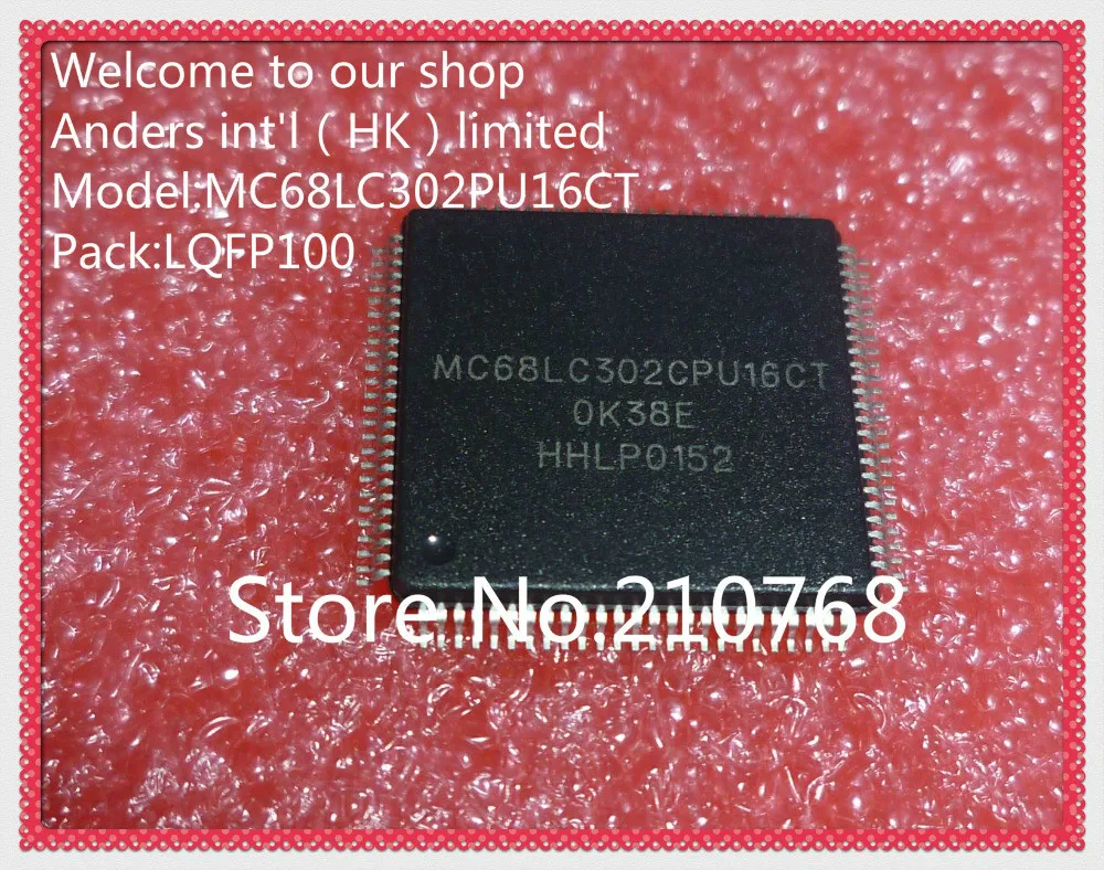 2 шт./лот MC68LC302PU16CTTR MC68LC302PU16CT MC68LC302PU16 MC68LC302 TQFP100|lot|lot lot |