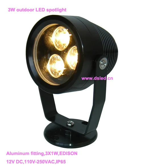 CE IP65 3W светодиодный на открытом воздухе Точечный светильник садовый точечный