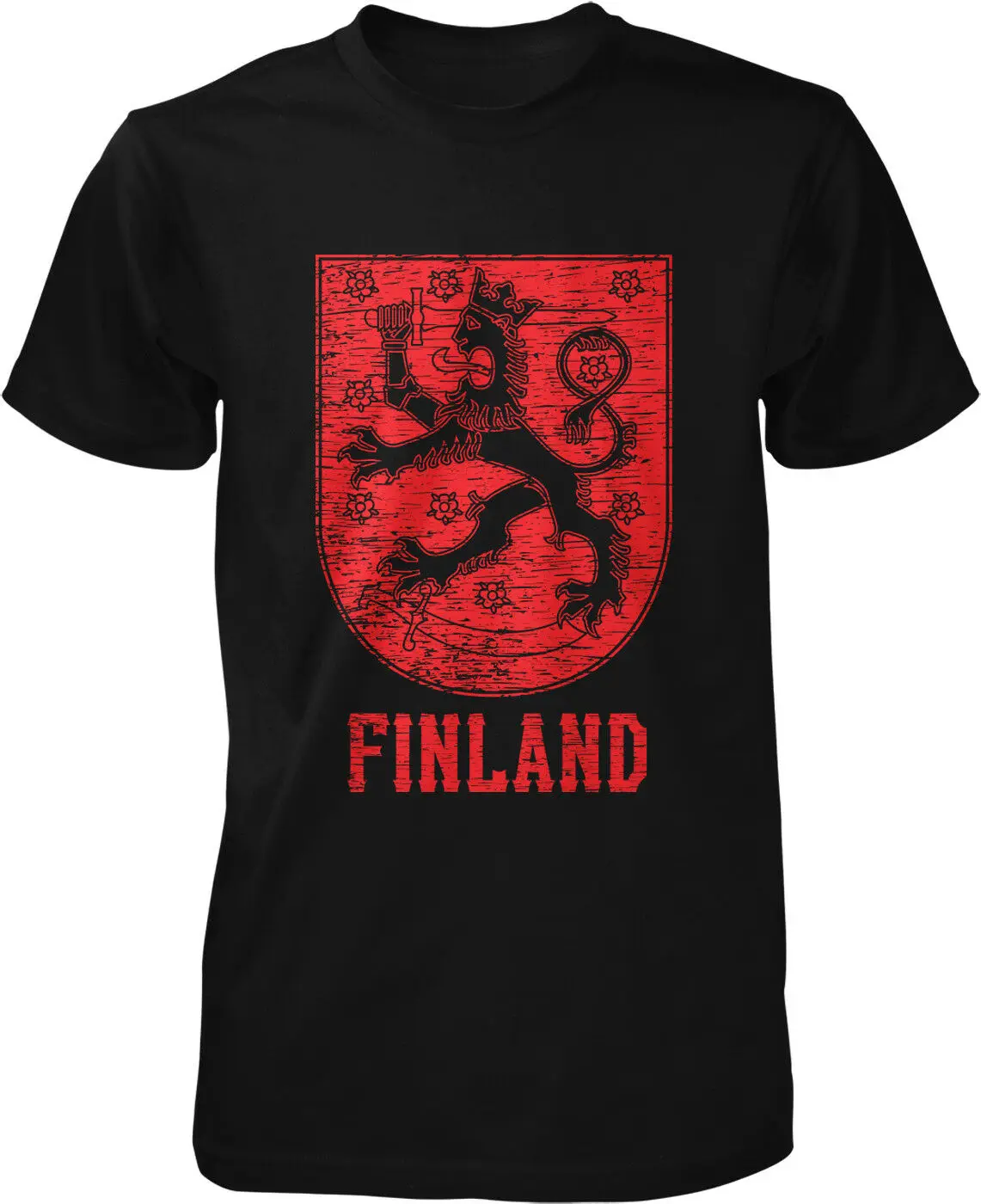 Мужская футболка унисекс крутая в стиле Finland с принтом Король Лев 2019|Мужские