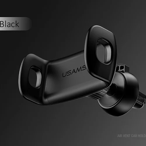 upgrade black Автомобильный держатель для телефона, USAMS Автомобильный держатель для телефона, подставка, вращение на 360 градусов, держатель для мобильного телефона Xiaomi 6 samsung s8 s9 - Цвет: upgrade black
