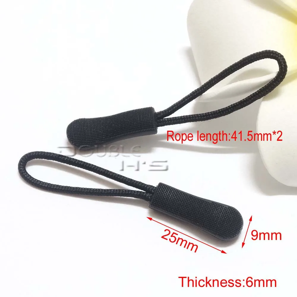 50 шт./лот застежка молния Тянет Шнур концы веревки замок Пряжка для Паракорда