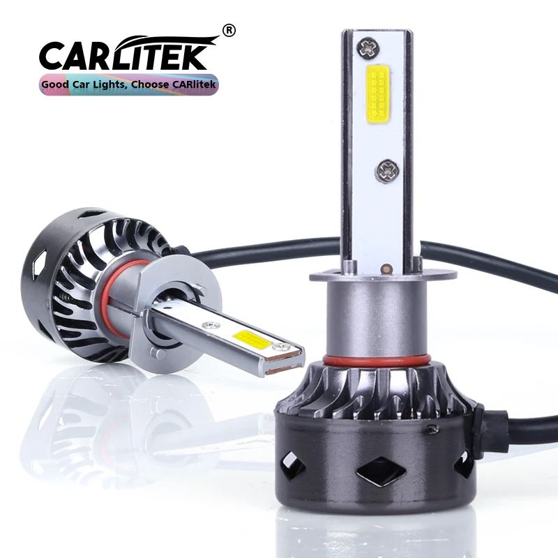 CARLitek led h1 10000lm 6000 k SMD чип ampoule led voiture фара bombilla luces coche Противотуманные фары автомобильные фары
