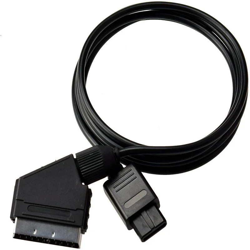 H детство 6 футов 1 8 м RGB Scart AV кабель свинца для N64 SNES NGC Gamecube|lead|lead cable |