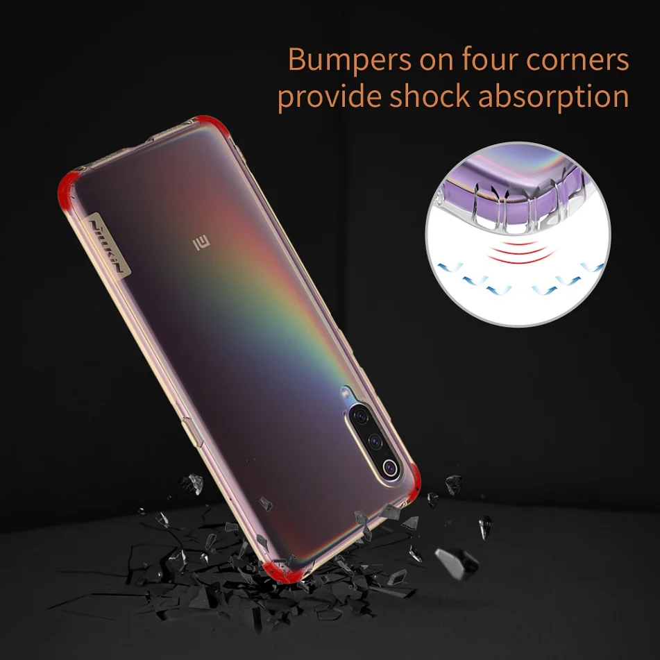Для Xiaomi mi 9 SE чехол Корпуса 6 39 ''Nillkin природа прозрачный мягкий кремний ТПУ для