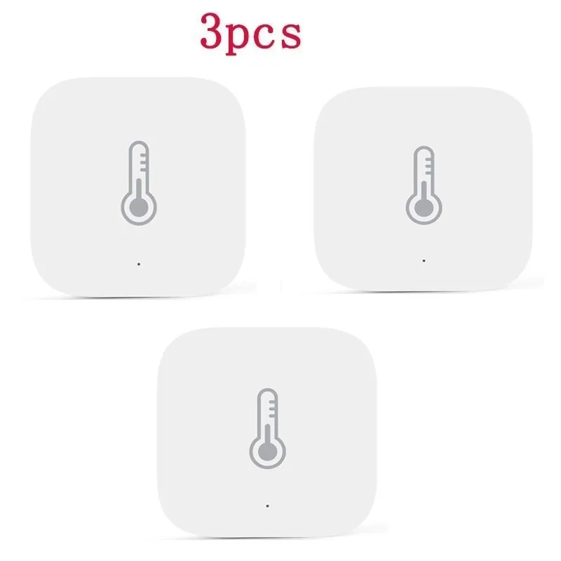 3pcs WSDCGQ11LM Xiaomi Aqara умный датчик температуры и влажности давления воздуха работает с Android Ios Mijia App control - Цвет: 3pcs WSDCGQ11LM
