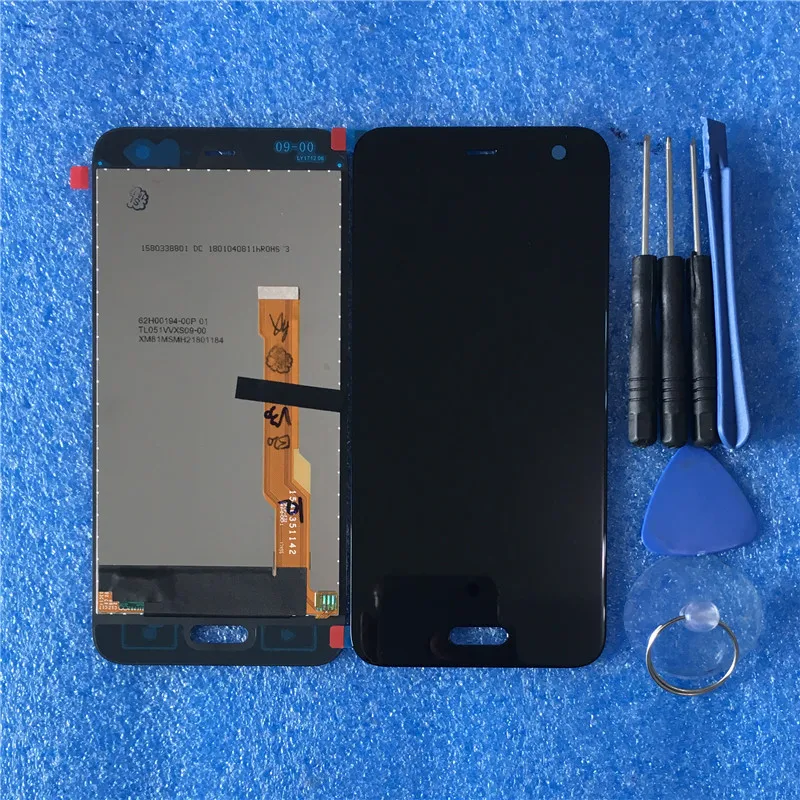 Для 5," htc U11 Life U11 Lite Axisinternational ЖК-дисплей черный+ сенсорная панель дигитайзер для htc U11 life дисплей+ Инструменты