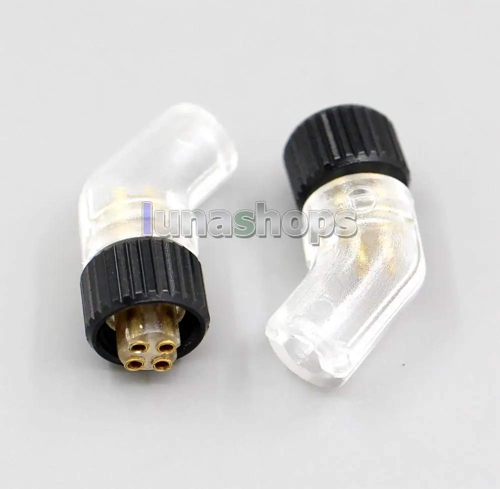 LN005420 Ultrahard Polycarbonate DIY XLR Earphone Pin Adapter For JH AUDIO JH24 Roxanne 24 Iriver AK R03 AKR02 Cable | Электроника