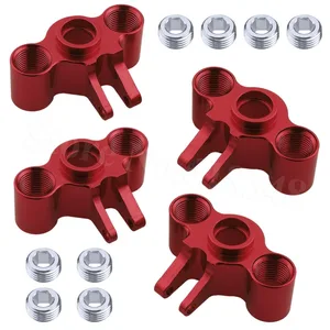 4 шт. алюминиевая осевая система, рулевое колесо, левый и правый для Traxxas 116 Slash 4WD E-Revo, sumит VXL RC Car Hop Up Parts