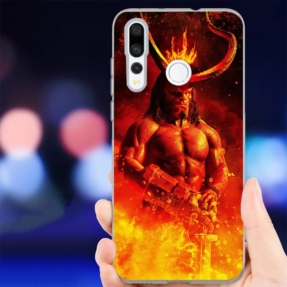 IYICAO Hellboy Фильм Мягкий силиконовый чехол для телефона Huawei Mate 10 20 Lite Pro Nova 2 2i 3 3i 4 TPU