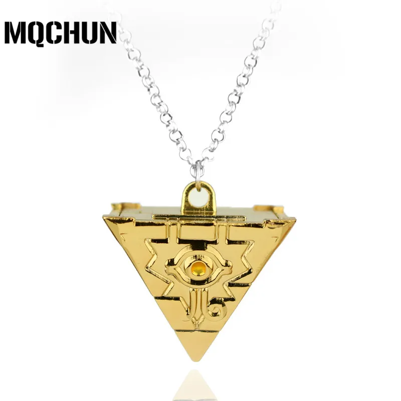 2Color Hot Anime Yu-Gi-Oh YGO Millenium Puzzle YuGiOh Yugi Millennium Pendant Necklace for Women and Men Jewelry Accessories-30