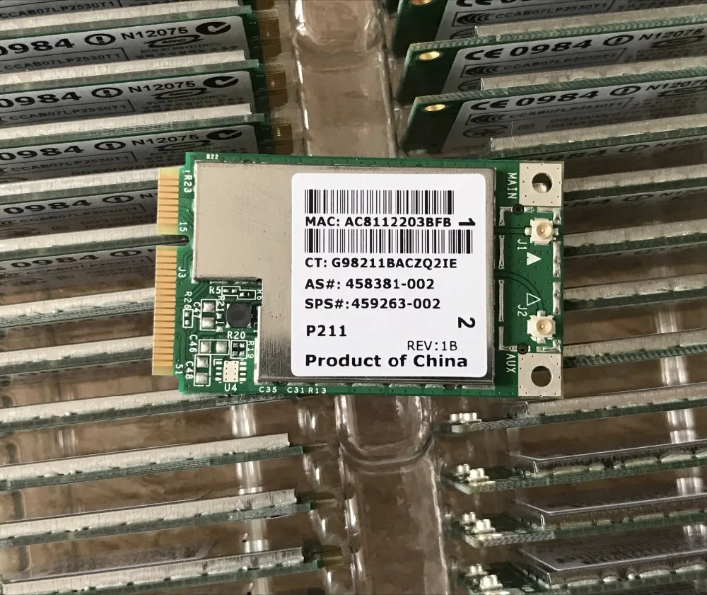 Беспроводная Wi Fi карта BCM4312 BCM94312MCG MINI PCI E для HP dv4 dv5 dv7 CQ45 CQ40 6730b 2530 SPS 459263 002|Сетевые