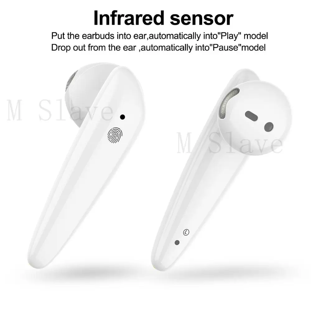 2019 новые наушники airpair TWS Беспроводные Bluetooth 5 0 стерео водонепроницаемые для iPhone