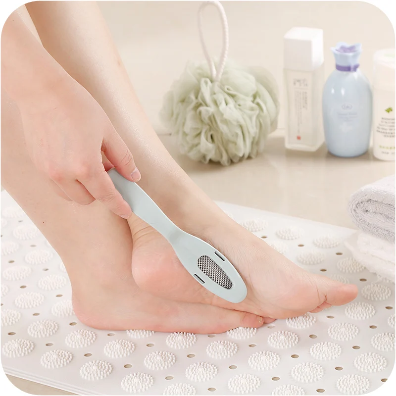 Отшелушивающая щетка для ступней педикюрный инструмент очистки пяток 4