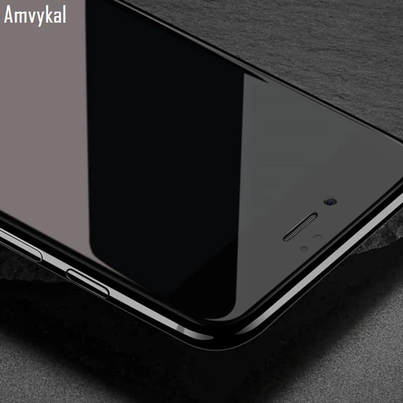 Amvykal для iPhone XR X XS Max 6 7 8 Plus 10D полное покрытие пленка на защитное стекло 10D полное покрытие закаленное стекло протектор экрана