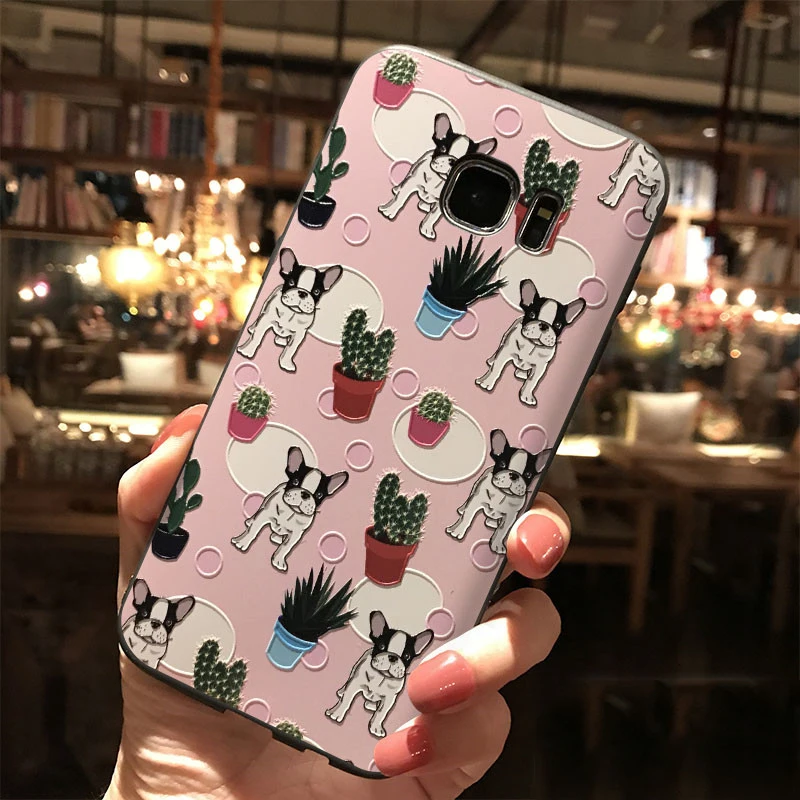 xrzgou 3D с тиснением и изображением ТПУ для samsung Galaxy S10 плюс M20 M30 M10 J5 S10e J8 J6 J4 Plus J7 Prime Neo J3 Примечание 8 чехол - Цвет: xrzgou