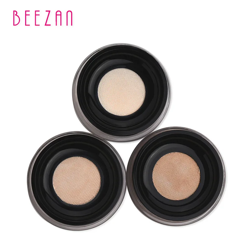 BEEZAN Smooth Loose Powder Make Up 3 цвета минеральной пудры Косметика Макияж Водонепроницаемый