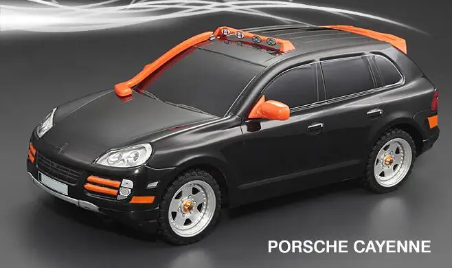 RC ONROAD fOURING DRIFT CAR BODY 195 мм для HPI KYOSHO HRAXXAS 1/10 Car Shell PPORSCHE CAYMAN CAYENNE SUV 190 * FINISH|Детали и