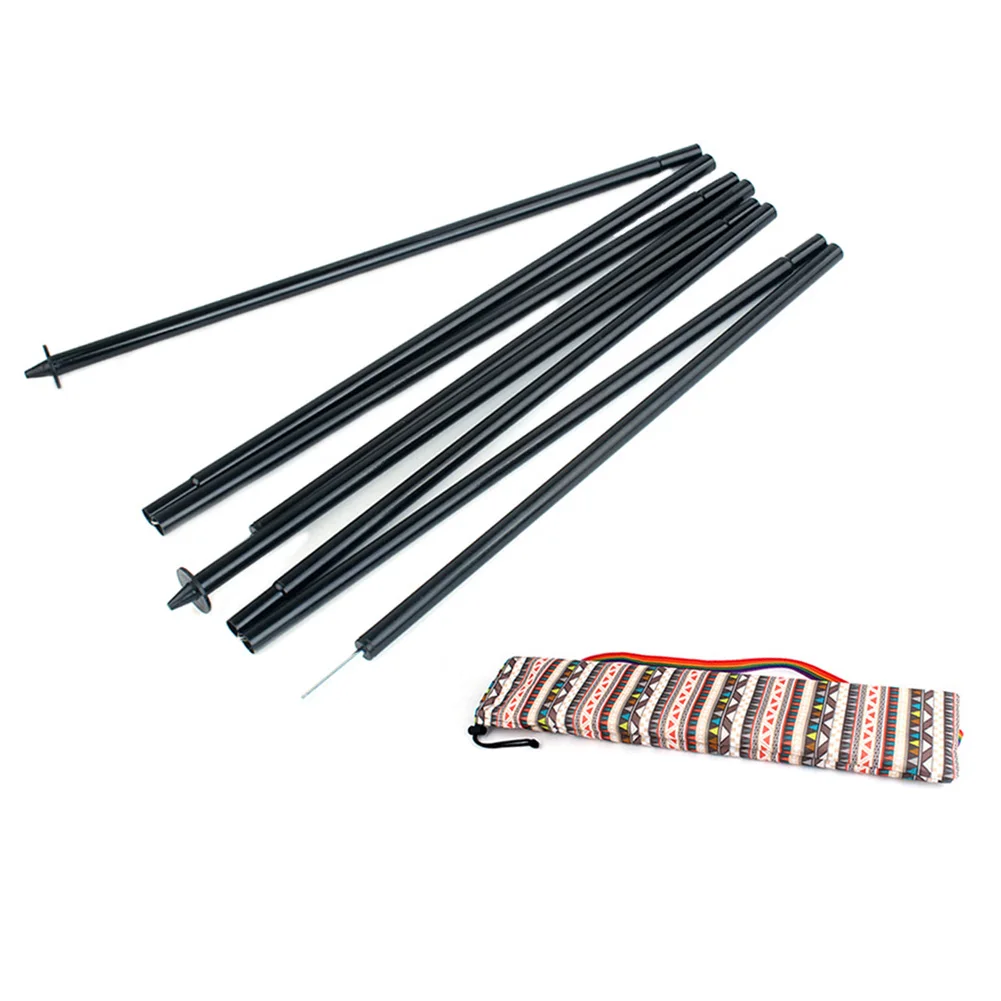 Durable With Storage Bag Tent Pole Kit Support Rod Sunshade Replacement Lightweight Outdoor Corrosion Resistant Tarp Adjustable | Спорт и