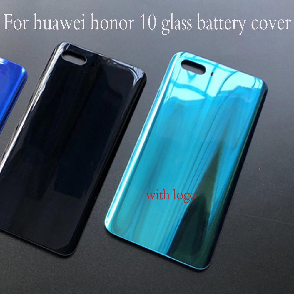 Защитный чехол на заднюю крышку для Huawei Honor 10 модный стеклянный аккумулятора