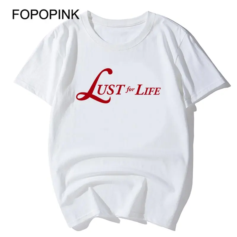 Футболка Just For Life Lana Del Rey мужская белая хлопковая футболка с коротким рукавом