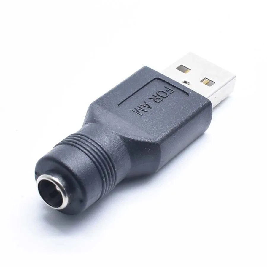 EClyxun 2 шт. DC 5 5*2 1 мм гнездо USB 0 штекер В разъем питания адаптер для ноутбука ПК|male power