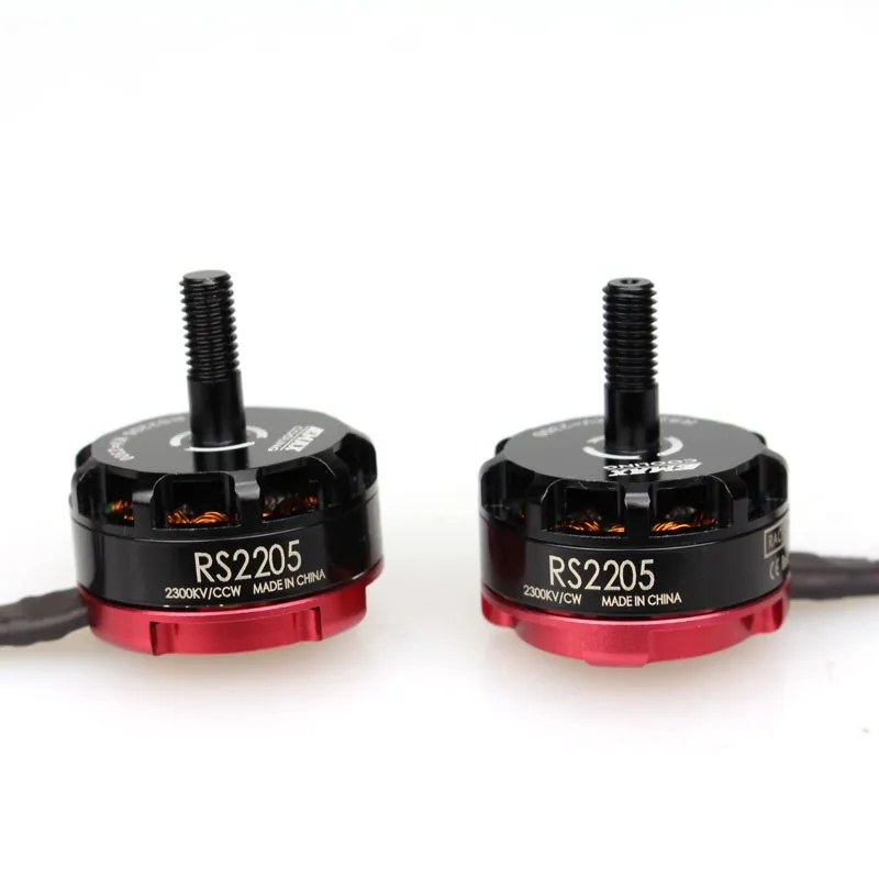 EMAX RS2205 CW/CCW Red Bottom Racing Brushless Motor for FPV Quad 2300KV/2600KV Optional 1 Pcs | Игрушки и хобби