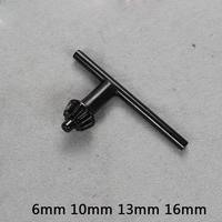 electric hand drill chuck wrench tool part drill chuck keys applicable to 6mm 10mm 13mm 16mm drill chuck with gum cover