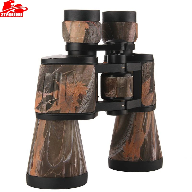 ZIYOUHU 10X50 Camuflage цветной телескоп низкий светильник ночное видение HD бинокль для