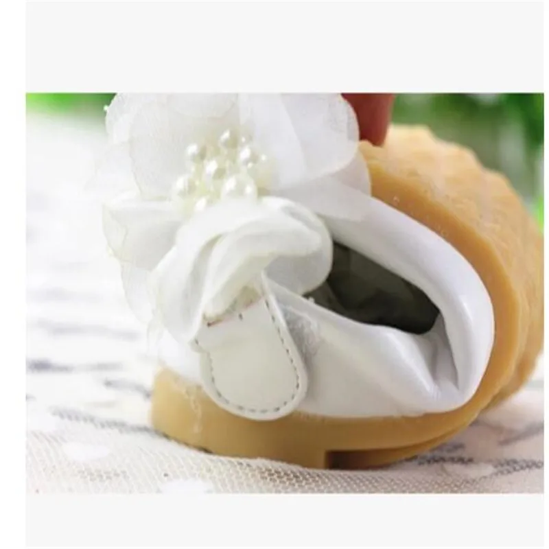 Small baby girl princess shoes toddler single lace flower | Мать и ребенок