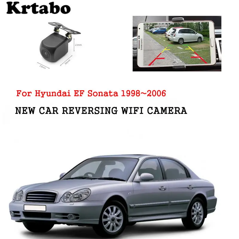 Автомобильная беспроводная камера заднего вида для hyundai EF Sonata 1998 ~ 2006