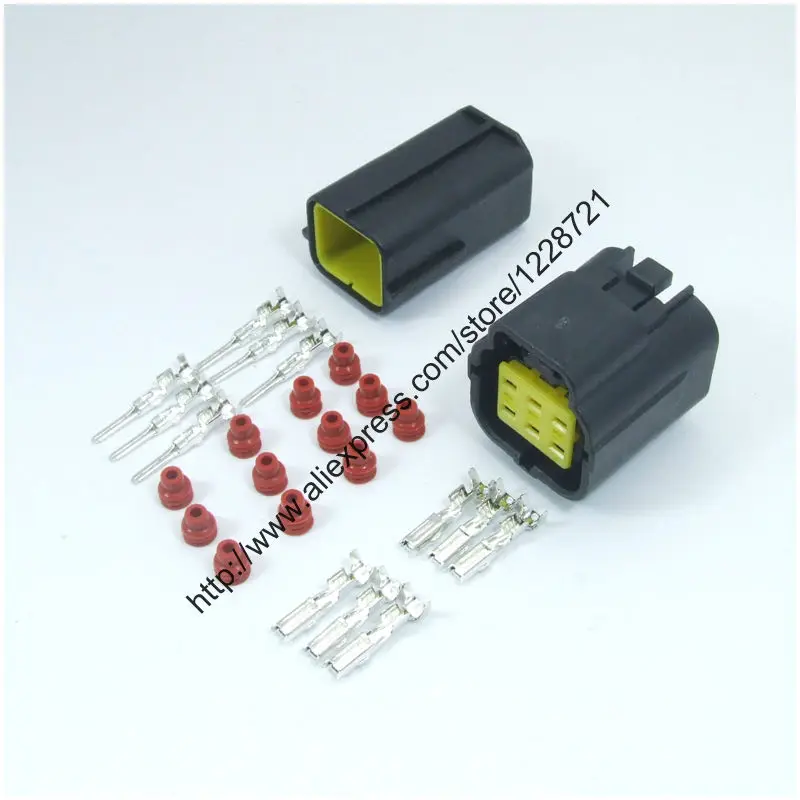 10 комплектов 6Pin способ женский и мужской герметичный коннектор датчика (SSC)