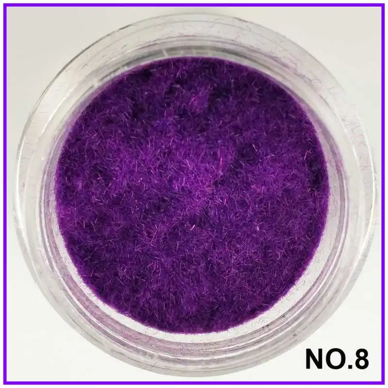 SRF008 UPRETTEGO 1x Jumbo Jar 3D Nail Art пушистый бархатный флокирующий порошок 10 мл акриловый лак кончики маникюр ногти Dip порошок SRF - Цвет: SRF008