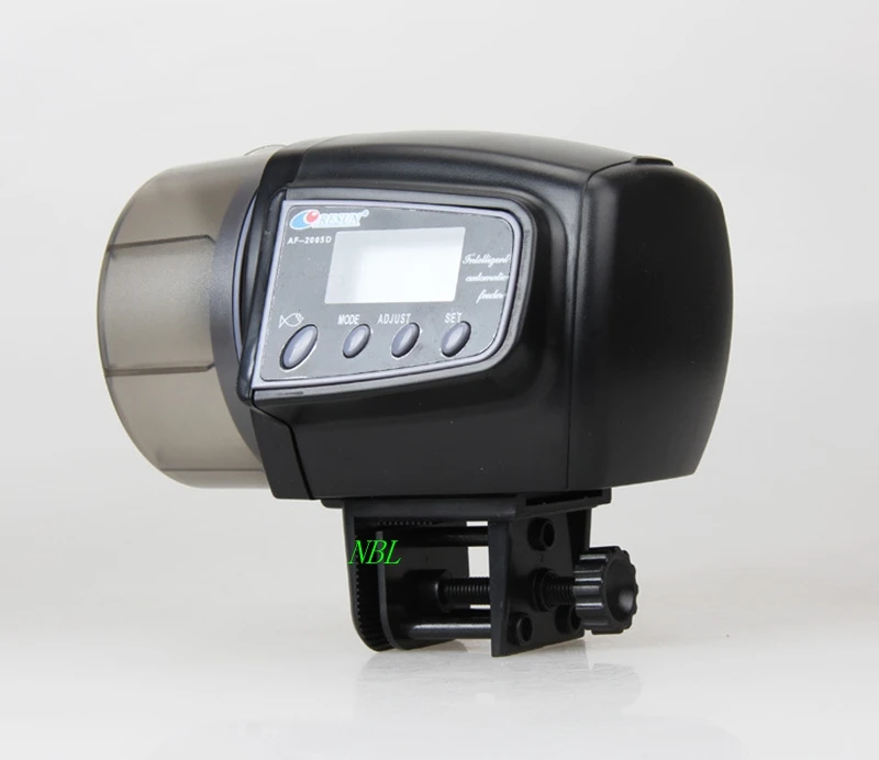 Автоматический аквариумная кормушка для рыб 2 в 1 ЖК-дисплей автоматический