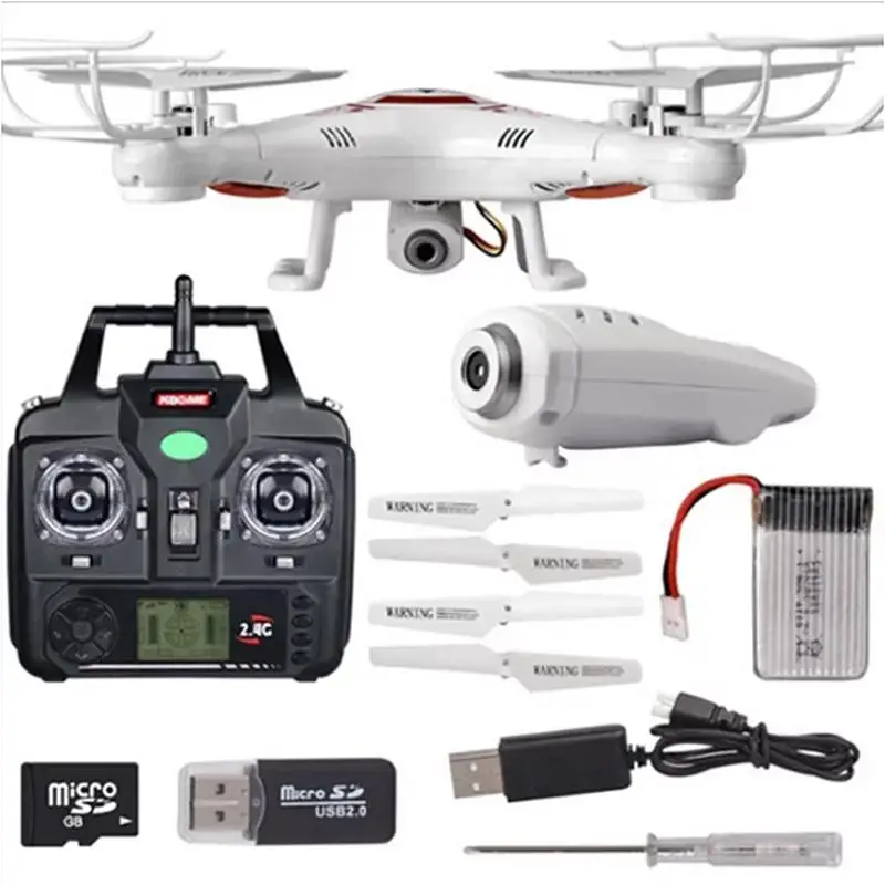 K300C 2.0 MP HD Camera Quadcopter VS syma X5C-1 camera drone 4CH 2.4G quadrocopter Rc helicopter with flying | Электроника
