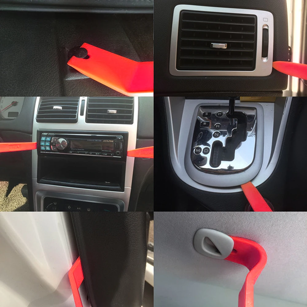 MICTUNING 8 шт. набор инструментов для ремонта автомобиля приборной панели внутренней