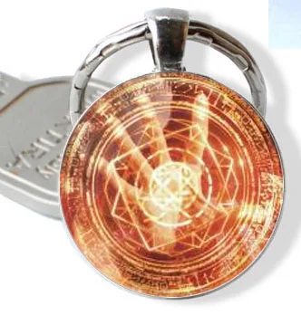 QYF Dr. stranna Time Infinity Stones Steve cosplay Agamotto eye брелки Мстители кулон металлический Доктор Стрэндж брелок - Цвет: 3