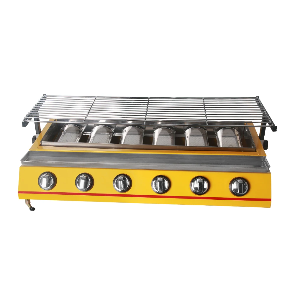 Газовая горелка для барбекю уличная Бездымная из нержавеющей стали с