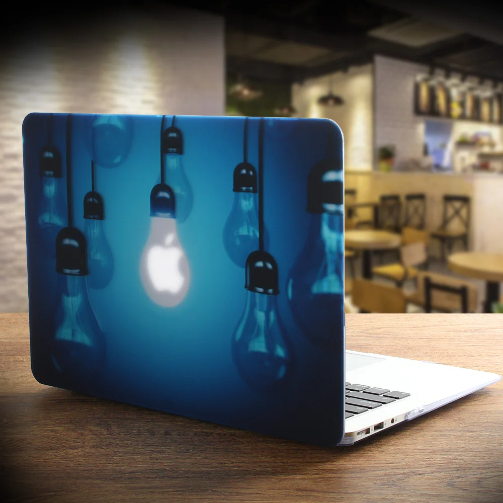 Чехол для ноутбука Macbook Air Pro креативный чехол с лампочкой 11 12 13 15 16 M1 a2337 a2179 a1466 a2289