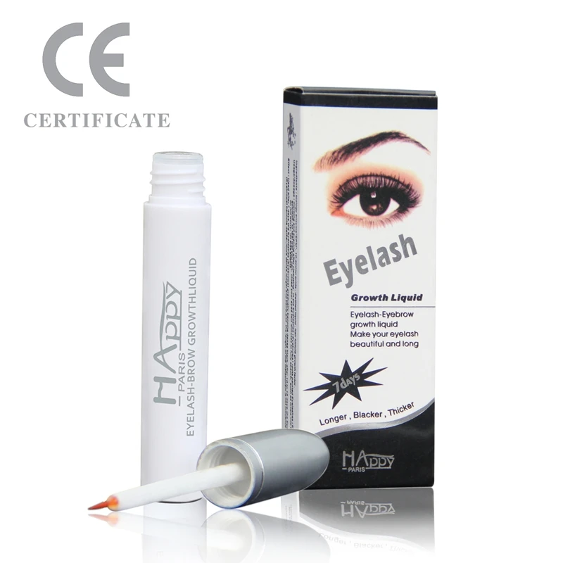 Happy Paris Eyelash Сыворотка для роста ресниц Happy глаз Парижа 4,8 мл удлинитель ресниц для увеличения роста 2-3 мм в 7-15 дней - Цвет: Happy Paris Eyelash