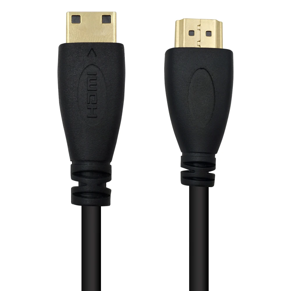 DANSPEED 10 футов 3 м HDMI к кабель 1080P HDTV Mini Соединительный спиральный HEC шнур|3m hdmi|mini hdmihdmi