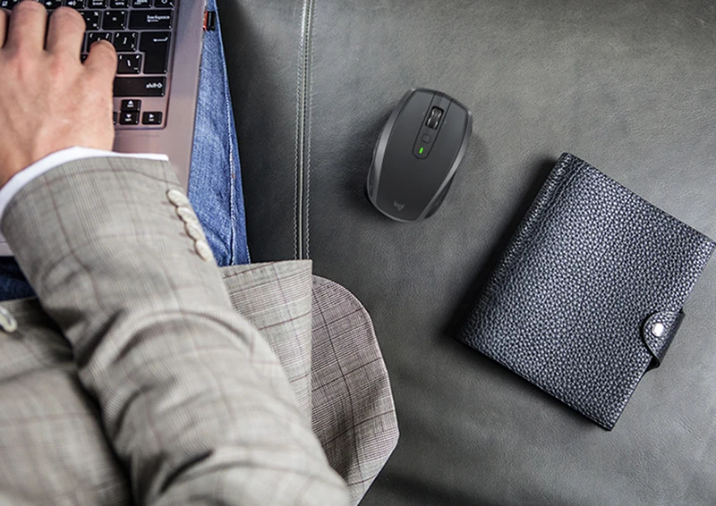 Беспроводная мышь logitech MX Anywhere 2 S, Bluetooth, 2,4 ГГц, беспроводная и Bluetooth Nano мышь с поддержкой 4000 dpi, официальный тест агентства