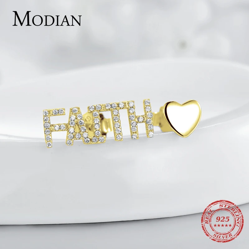 Modian Новое поступление 100% Стерлинговое Серебро 925 пробы 6 стилей Ins модная надпись