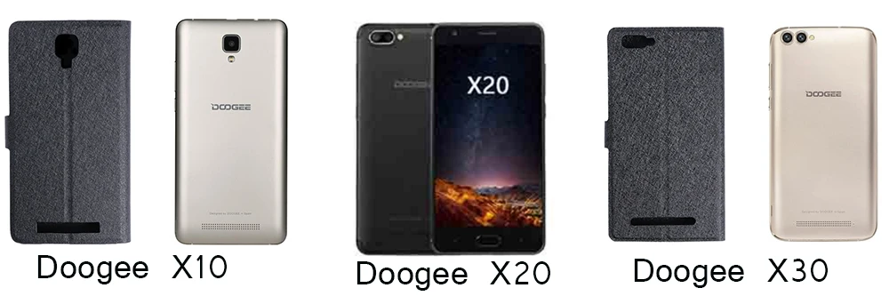 Чехол флип-чехол Для Doogee X10 X20 X30 shoot 2 shoot2 из искусственной кожи чехол-бумажник чехол Для doogee BL5000 X 10 с держатель для карт чехол-подставка