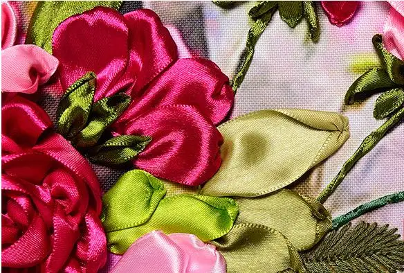 Хобби diy лента вышивка ваза для цветов 3d мозаика узор крестиком ручная работа