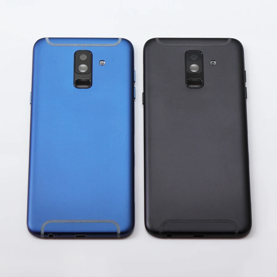 Оригинальная задняя крышка корпуса для Samsung Galaxy A6 + Plus A6plus 2018 аккумулятора кнопка