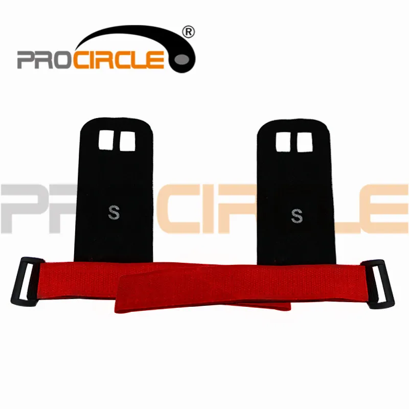 Ручки ProCircle кожаные для поддержки запястья защитные накладки на ладони тяжелой