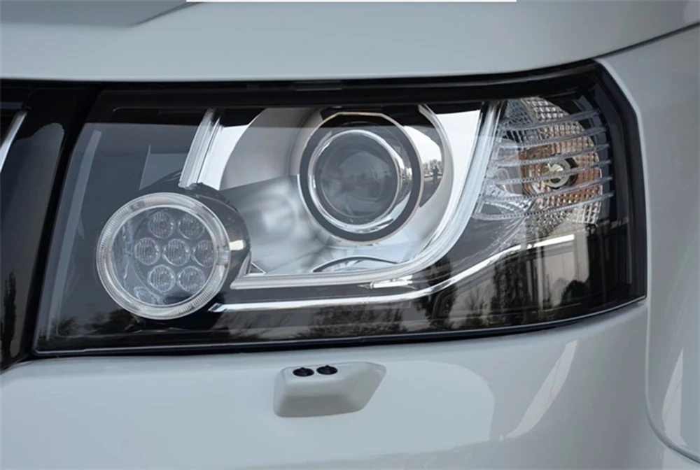 Для Land Rover Дискавери 2 2013 фары автомобиля прозрачные линзы автомобильный брелок крышка